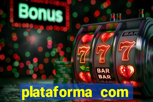 plataforma com conta demo fortune tiger